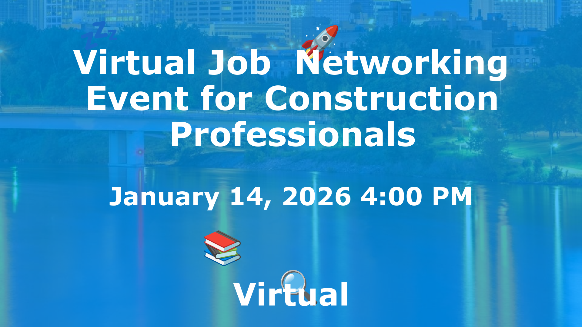 Virtual Job  Networking Event for Construction Professionals event image